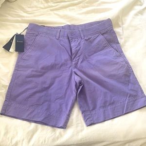 NWT Faconnable Shorts 32 waste 8” inseam